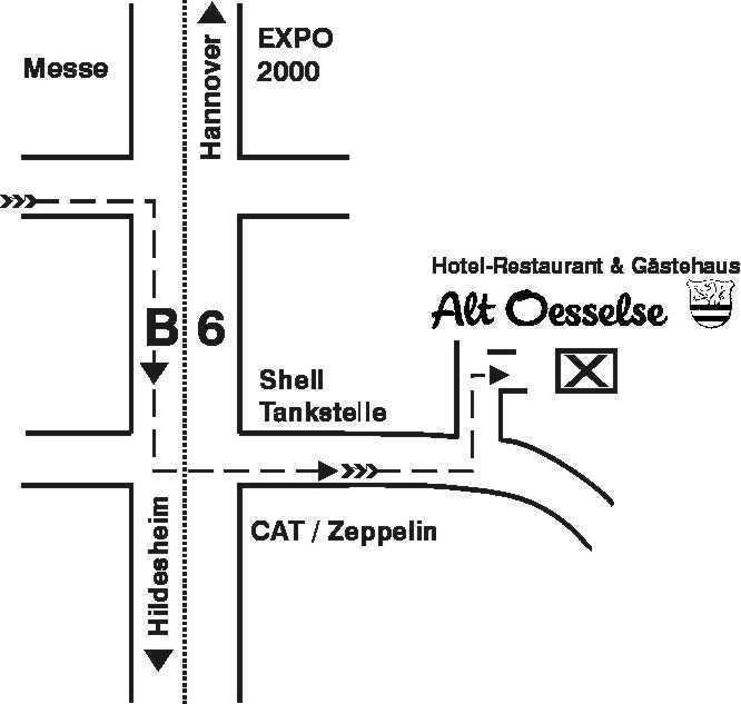 Hotel Alt Oesselse ซาร์ชตัดท์ ภายนอก รูปภาพ